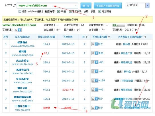 乐山友情链接检查工具的使用
